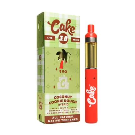 Cake TKO THC-M + Delta 8 Vaporizer - 3000mg
